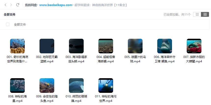 图片[2]-超学科星球：神奇的海洋世界【11集全】-宝贝科普