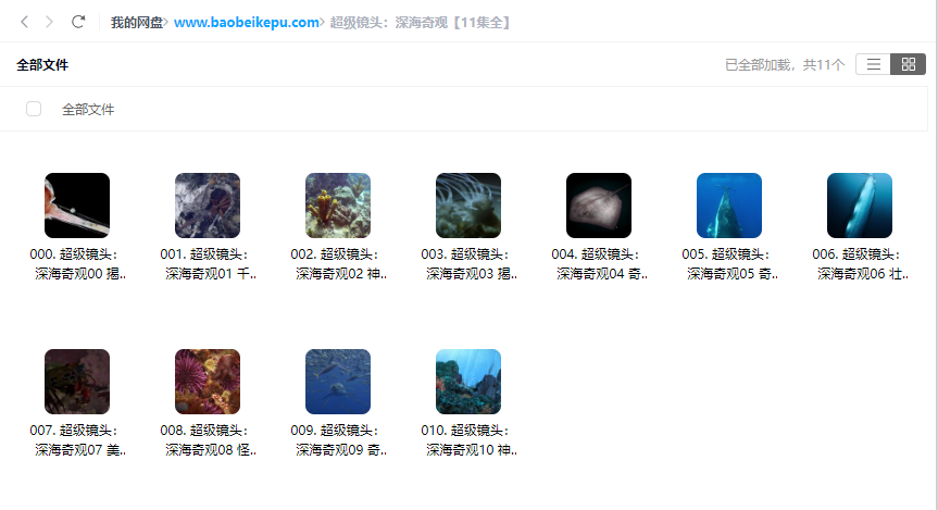 图片[2]-超级镜头：深海奇观【11集全】-宝贝科普