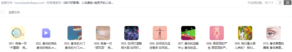 图片[2]-好奇喵：人体奥秘-给孩子的人体奥秘课【10集全】-宝贝科普