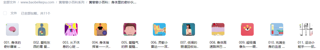 图片[2]-黄墩墩小百科：身体里的奇妙伙伴【11集全】-宝贝科普