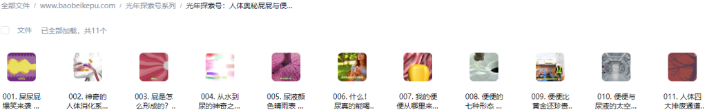 图片[2]-光年探索号：人体奥秘屁屁与便便【11集全】-宝贝科普