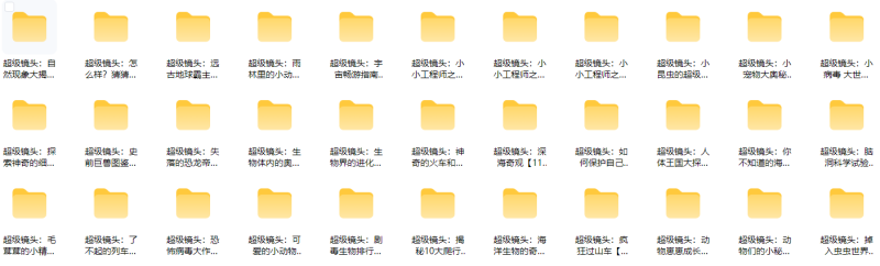 超级镜头系列合集（更新中）-宝贝科普